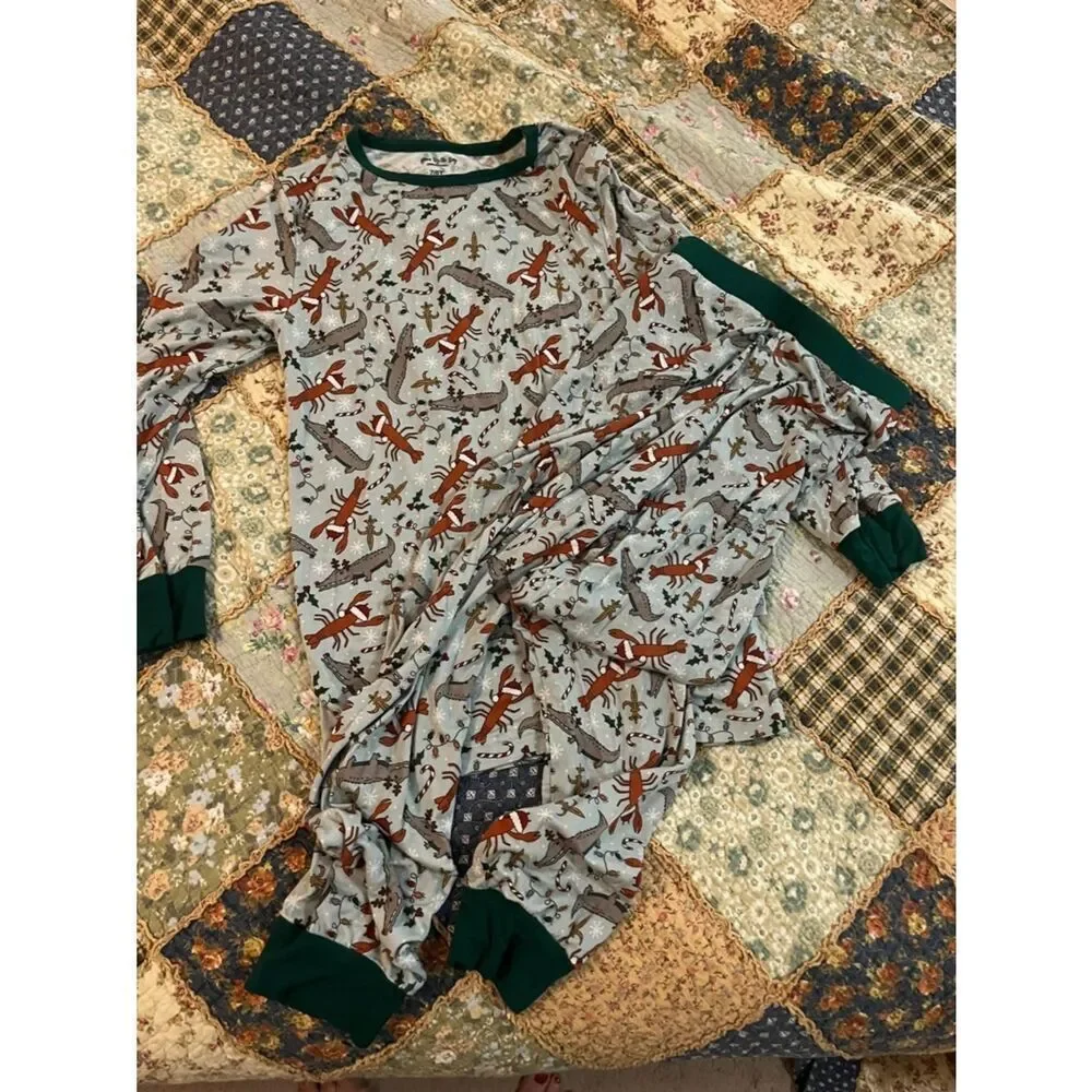 Alligator and crawfish PJs